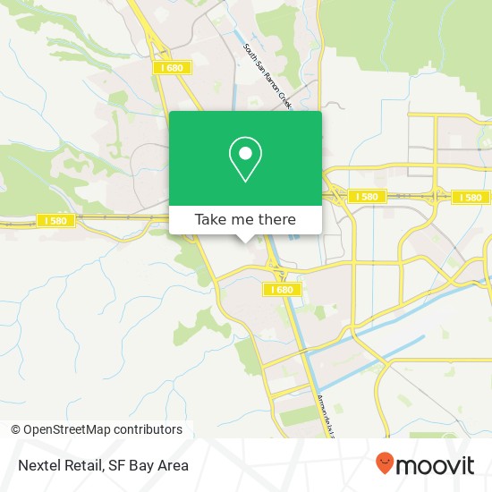 Mapa de Nextel Retail