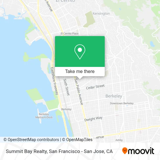 Mapa de Summit Bay Realty