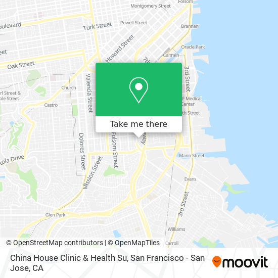 Mapa de China House Clinic & Health Su