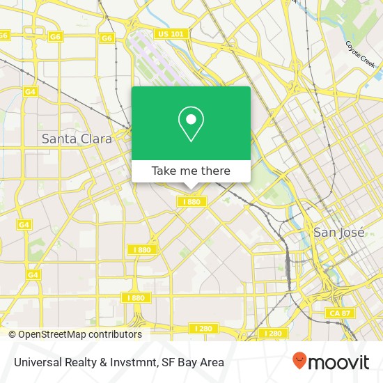 Universal Realty & Invstmnt map