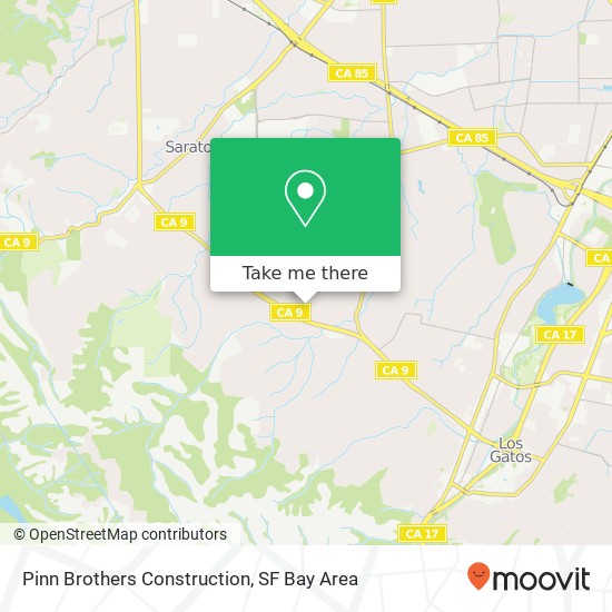 Mapa de Pinn Brothers Construction