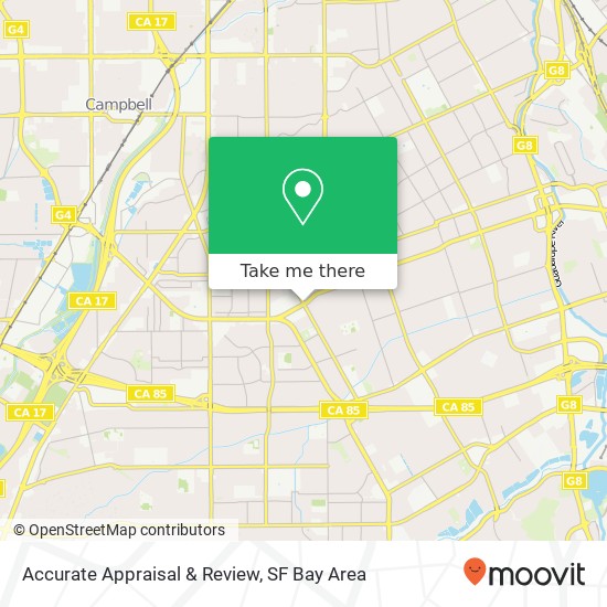 Accurate Appraisal & Review map