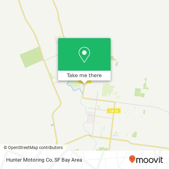 Hunter Motoring Co map