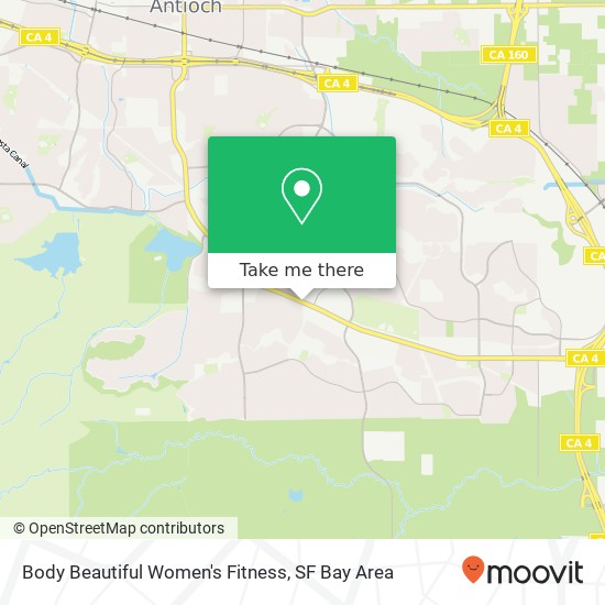 Body Beautiful Women's Fitness map