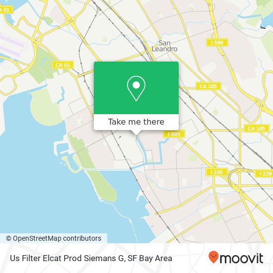 Mapa de Us Filter Elcat Prod Siemans G