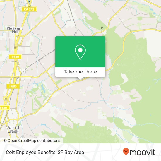 Mapa de Colt Enployee Benefits