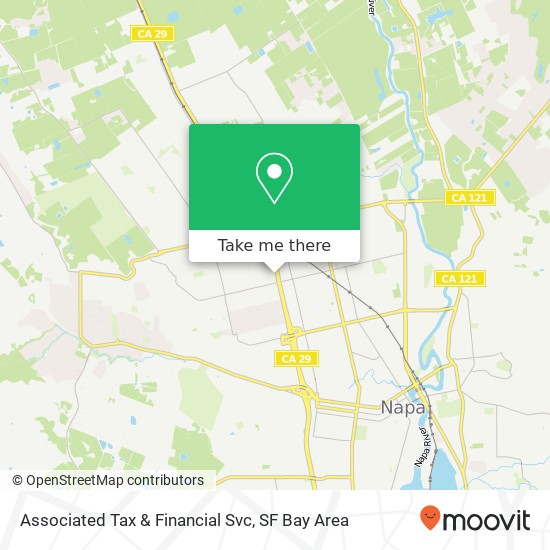 Mapa de Associated Tax & Financial Svc