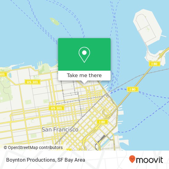 Mapa de Boynton Productions
