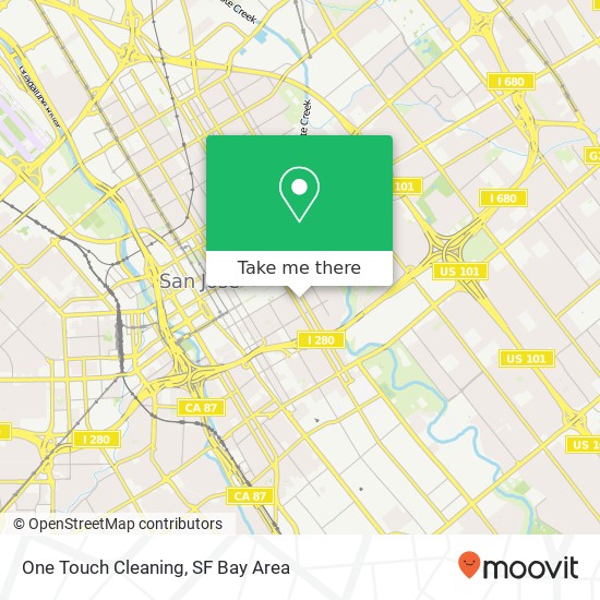 Mapa de One Touch Cleaning