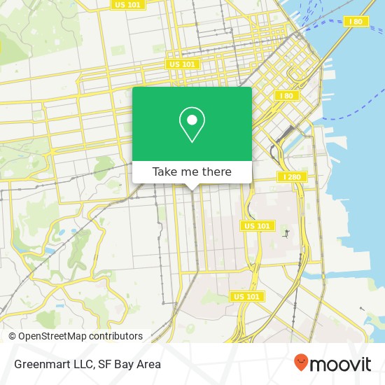 Mapa de Greenmart  LLC