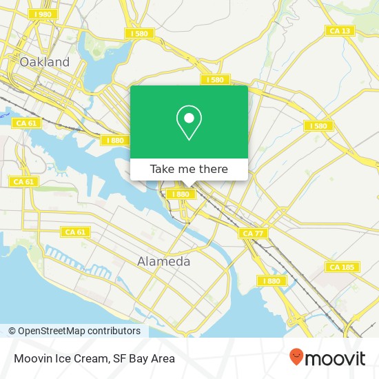 Moovin Ice Cream map