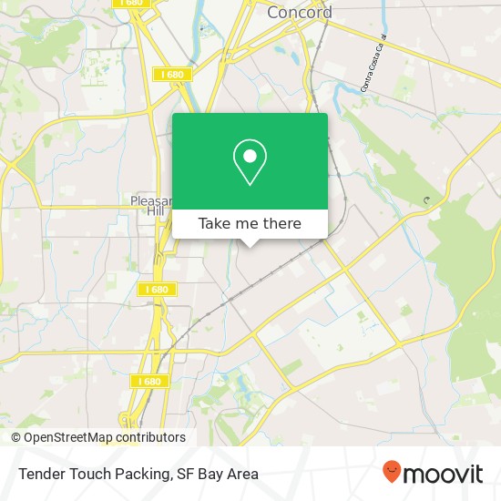 Tender Touch Packing map