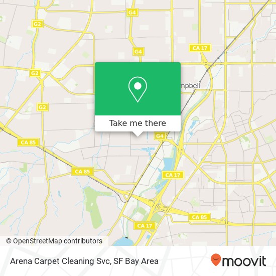 Arena Carpet Cleaning Svc map