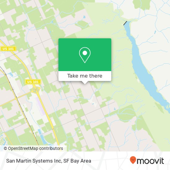 San Martin Systems Inc map