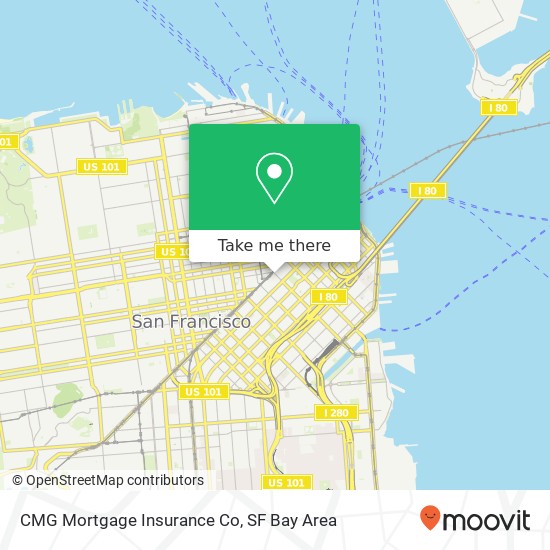 Mapa de CMG Mortgage Insurance Co