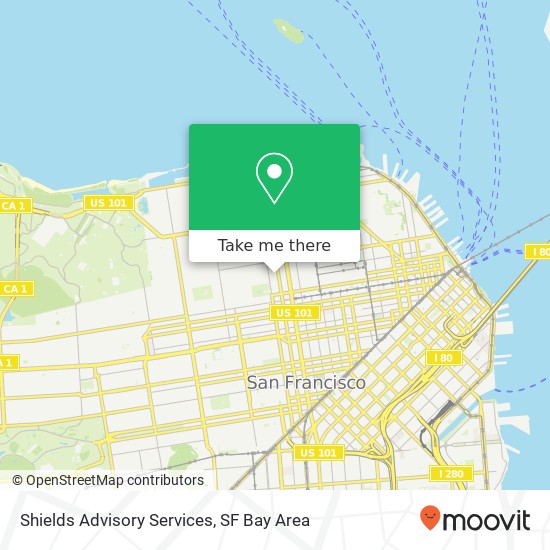 Shields Advisory Services map