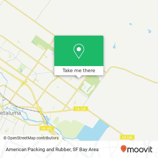 Mapa de American Packing and Rubber