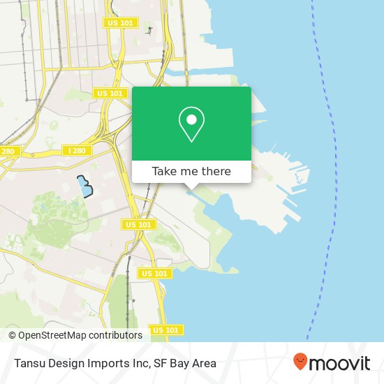 Mapa de Tansu Design Imports Inc