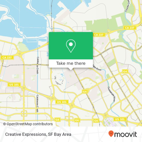 Creative Expressions map