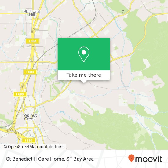 St Benedict II Care Home map