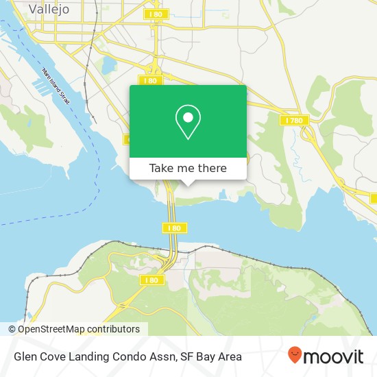 Glen Cove Landing Condo Assn map