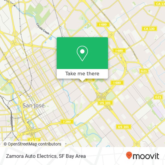 Zamora Auto Electrics map