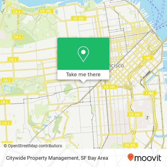 Citywide Property Management map