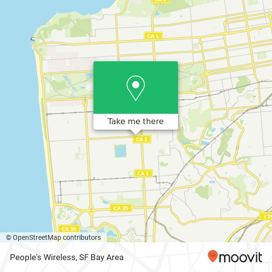 People's Wireless map