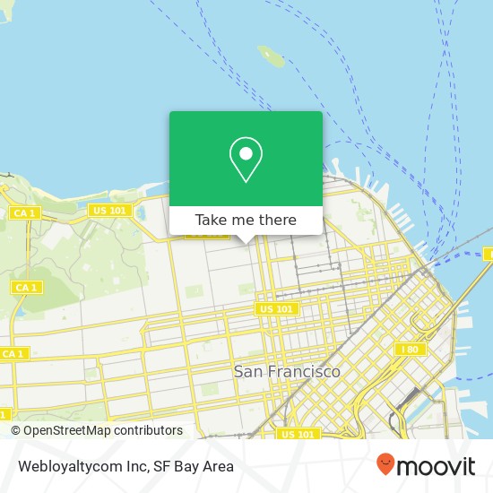 Mapa de Webloyaltycom Inc