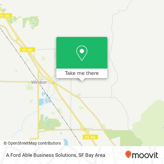 A Ford Able Business Solutions map