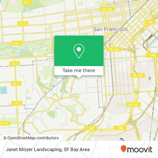 Janet Moyer Landscaping map