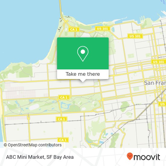 ABC Mini Market map
