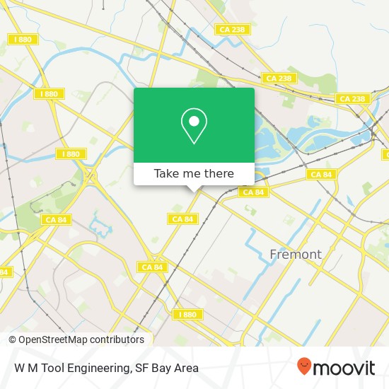 Mapa de W M Tool Engineering