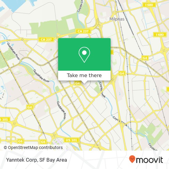 Yanntek Corp map