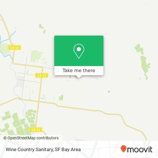 Wine Country Sanitary map