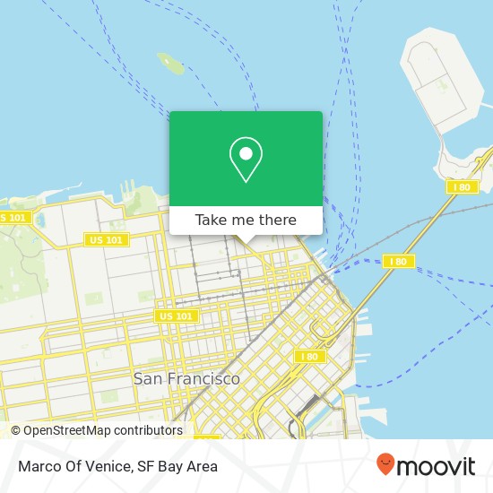 Mapa de Marco Of Venice