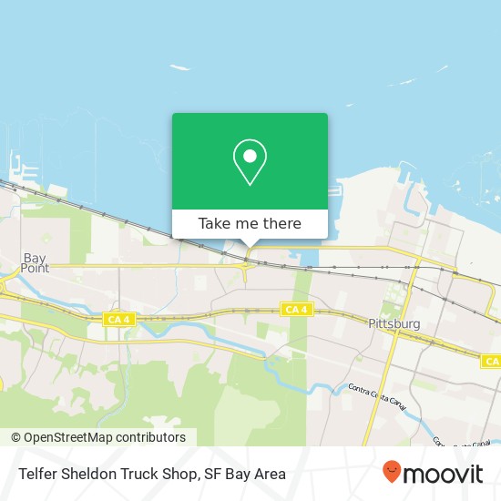 Mapa de Telfer Sheldon Truck Shop