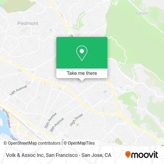 Volk & Assoc Inc map