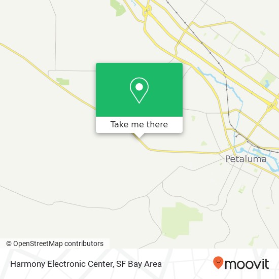 Harmony Electronic Center map