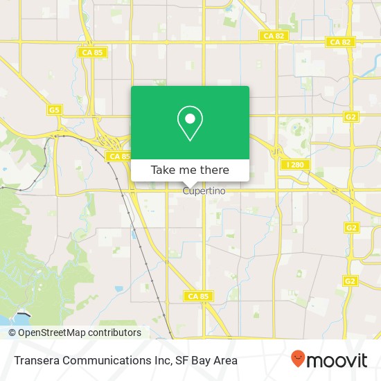 Transera Communications Inc map