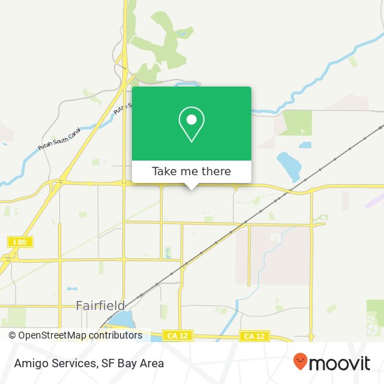 Amigo Services map