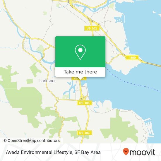 Aveda Environmental Lifestyle map