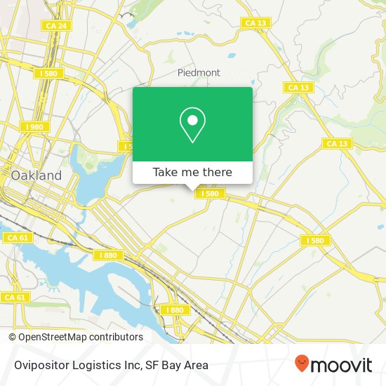 Ovipositor Logistics Inc map