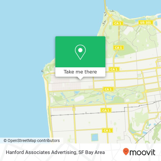Hanford Associates Advertising map