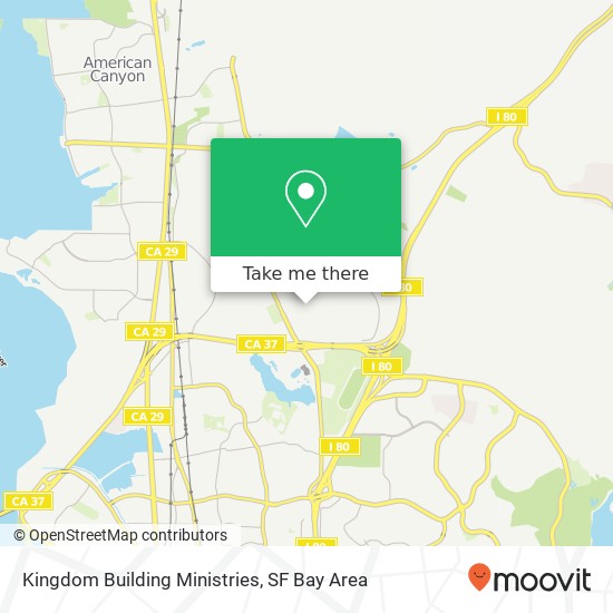 Mapa de Kingdom Building Ministries
