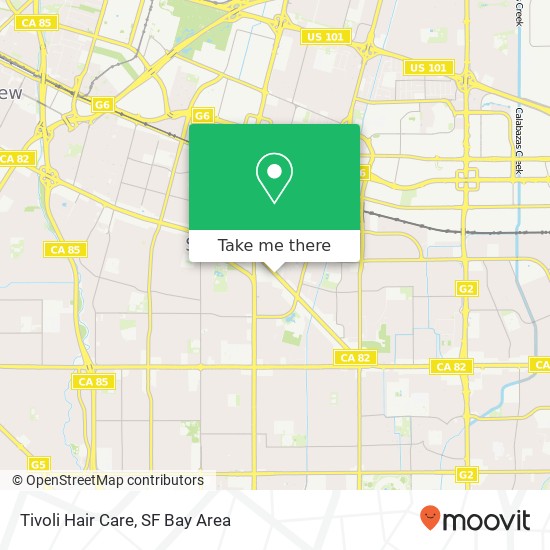 Tivoli Hair Care map