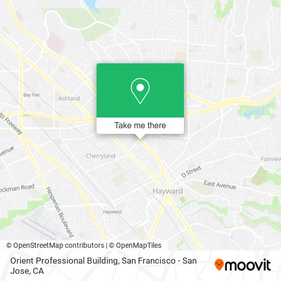 Orient Professional Building map