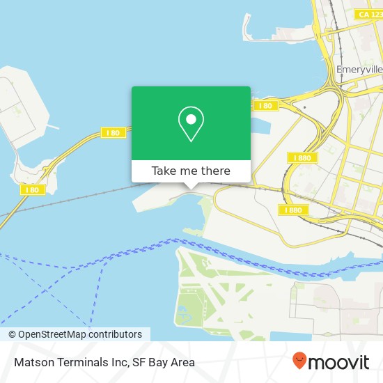 Matson Terminals Inc map