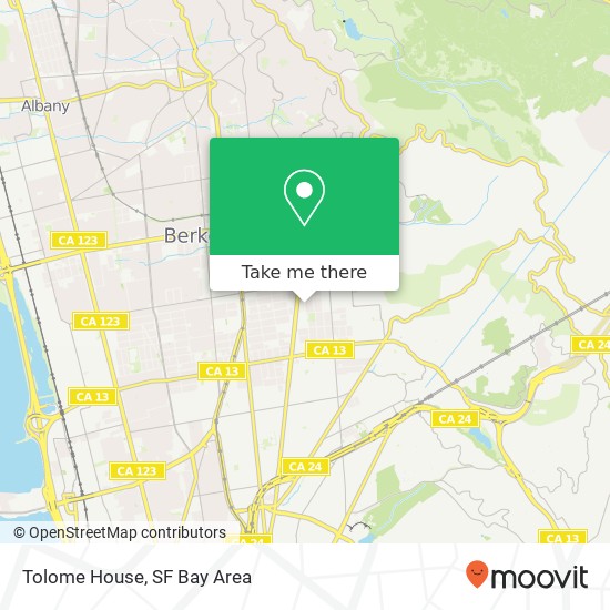 Tolome House map