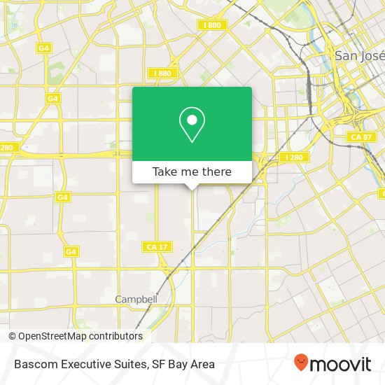 Bascom Executive Suites map